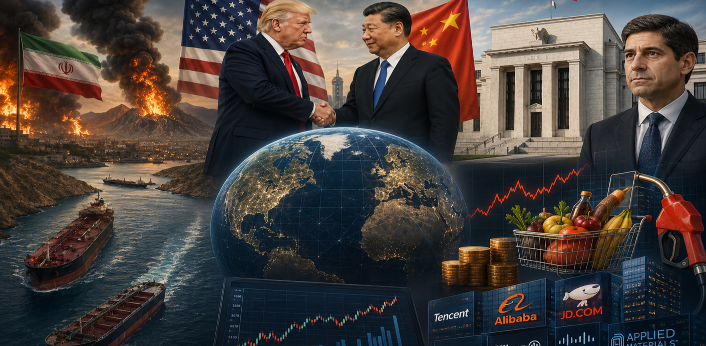 A semana que começa A resposta, China, Warsh e a inflação